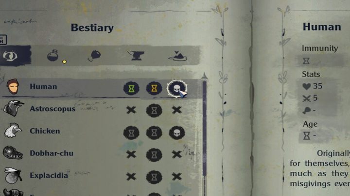 Humans in Restless form have more health and more attack power without weapons - The Serpent Rogue: Restless - transforming into a skeleton - Combat - The Serpent Rogue Guide