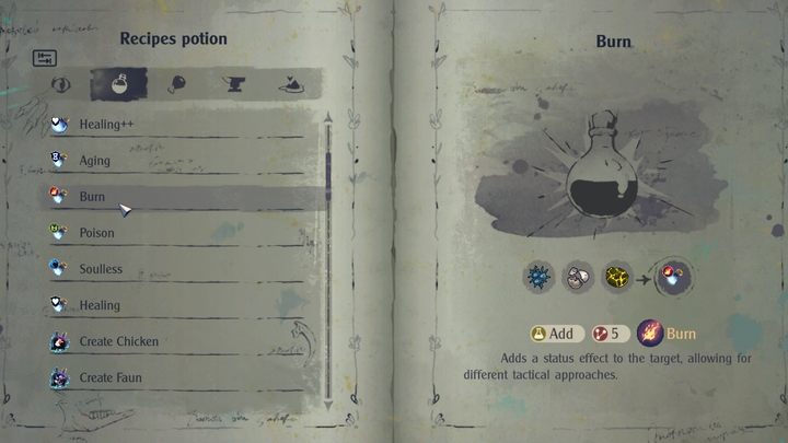 Ingredient - The Serpent Rogue: Potion brewing recipes - list - Potions - The Serpent Rogue Guide