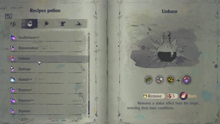 Ingredient - The Serpent Rogue: Potion brewing recipes - list - Potions - The Serpent Rogue Guide