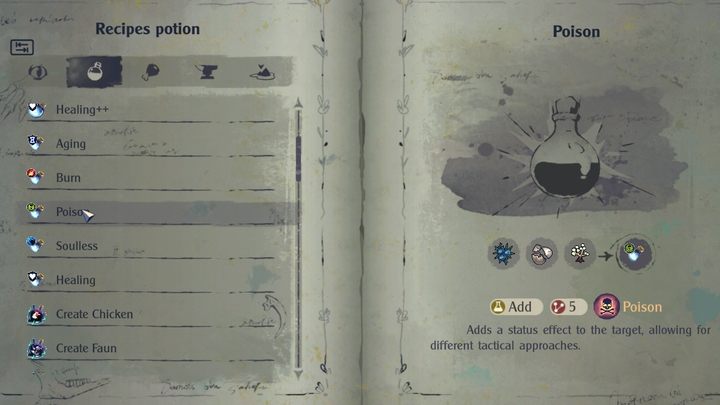 Ingredient - The Serpent Rogue: Potion brewing recipes - list - Potions - The Serpent Rogue Guide