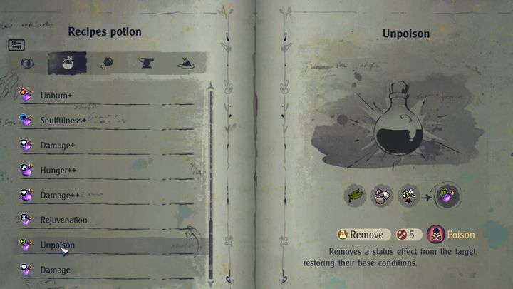 Ingredient - The Serpent Rogue: Potion brewing recipes - list - Potions - The Serpent Rogue Guide