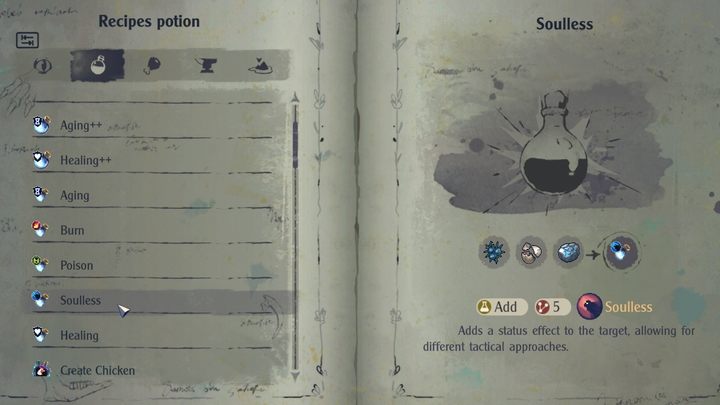 Ingredient - The Serpent Rogue: Potion brewing recipes - list - Potions - The Serpent Rogue Guide