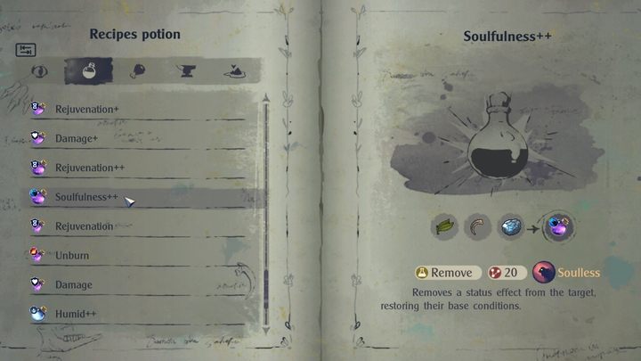 Ingredient - The Serpent Rogue: Potion brewing recipes - list - Potions - The Serpent Rogue Guide