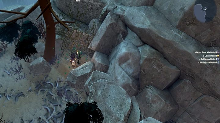 This tome can only be collected after completing the maze in the northern part of Wasteland - The Serpent Rogue: World Tomes - journal pages - Basics - The Serpent Rogue Guide