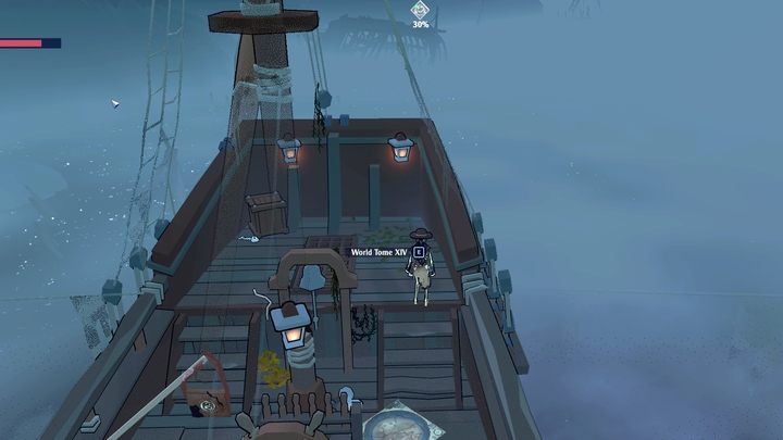 To get the 14th tome, you must go aboard the ship when it arrives at the port - The Serpent Rogue: World Tomes - journal pages - Basics - The Serpent Rogue Guide