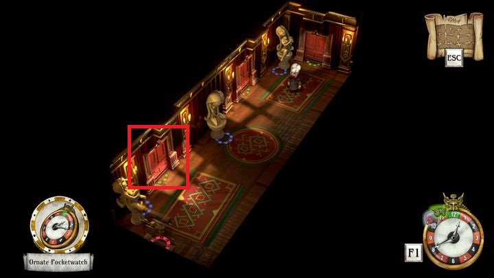 You will enter a corridor shown above - Obtain the camera codes | Clay Rockridge and Trinity Carrington - Clay Rockridge and Trinity Carrington - The Sexy Brutale Game Guide