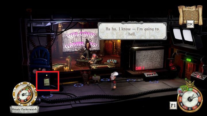 Walk towards the list in the left corner of the room and interact with it - Obtain the camera codes | Clay Rockridge and Trinity Carrington - Clay Rockridge and Trinity Carrington - The Sexy Brutale Game Guide