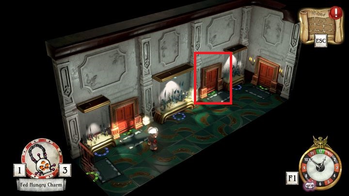 Now go to the room in which you found the clock key at the start of the mission - Save Willow Blue | Willow Blue - Willow Blue - The Sexy Brutale Game Guide
