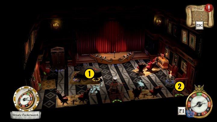 There is a key [1] lying on the piano, which you should definitely pick up - Save Tequila | Tequila Belle - Tequila Belle - The Sexy Brutale Game Guide