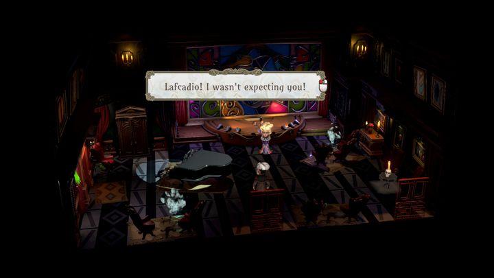 If you have executed all actions correctly, than a short cutscene will appear, where Tequila Belle will sing a song and live to see another day - Finishing the quest | Tequila Belle - Tequila Belle - The Sexy Brutale Game Guide