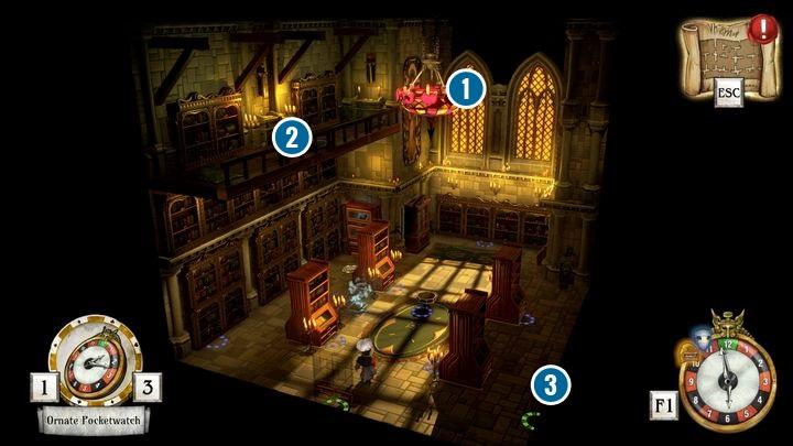 Go forwards until you reach the room shown in the picture above - Activate the first starting point | Thanos Gorecki & Aurum Runes - Thanos Gorecki & Aurum Runes - The Sexy Brutale Game Guide