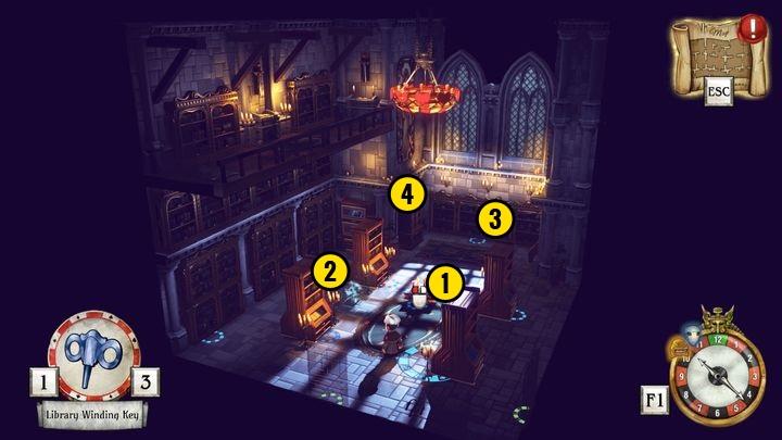 First use the lighter, in order to light the candle [1] that fell from the chandelier - Activate the first starting point | Thanos Gorecki & Aurum Runes - Thanos Gorecki & Aurum Runes - The Sexy Brutale Game Guide