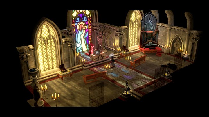 Finally, the woman from the tutorial will appear and provide you with Reginalds mask - Swap the bullet and finish the quest | Reginald Sixpence - Reginald Sixpence - The Sexy Brutale Game Guide