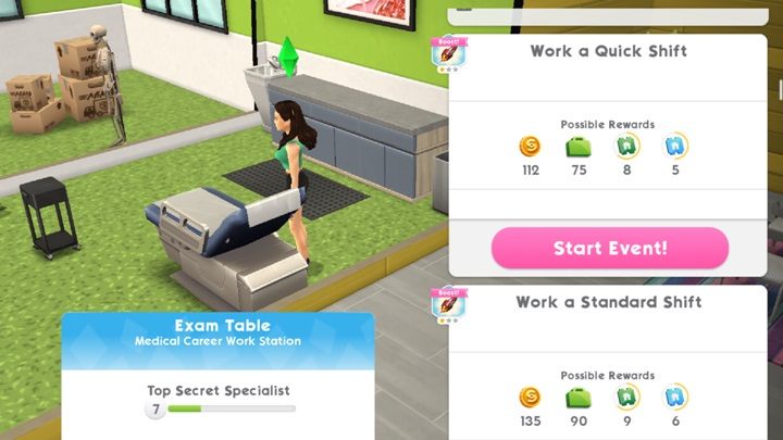 Each of them provides some money and other rewards - Career in The Sims Mobile - Missions, events, careers and hobbies - The Sims Mobile Game Guide