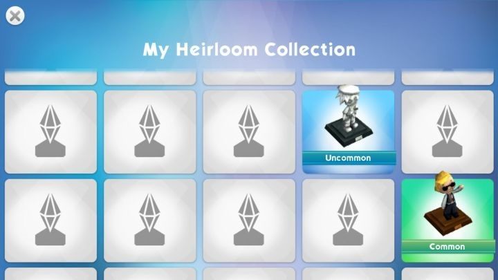 The last way to improve lifestyle in The Sims Mobile is to get some heirlooms - How to improve lifestyle in The Sims Mobile? - Starting tips - The Sims Mobile Game Guide