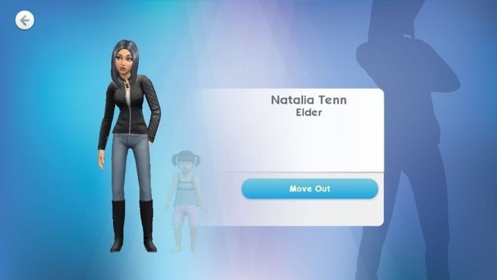 A retired Sim will stay at your home, but he/she becomes an unplayable character - How does retirement look like in The Sims Mobile? - Starting tips - The Sims Mobile Game Guide