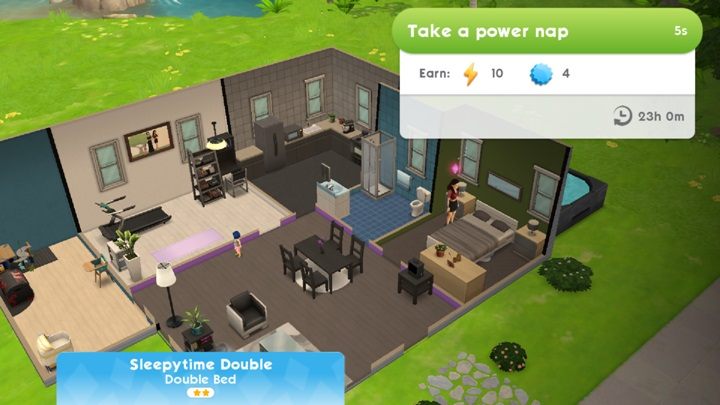 You can, of course, use objects which do not take part in events - Controls & System requirements for The Sims Mobile - Appendix - The Sims Mobile Game Guide
