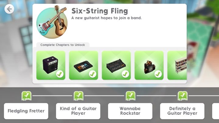 Unlocked at level 12 - Hobby in The Sims Mobile - Missions, events, careers and hobbies - The Sims Mobile Game Guide