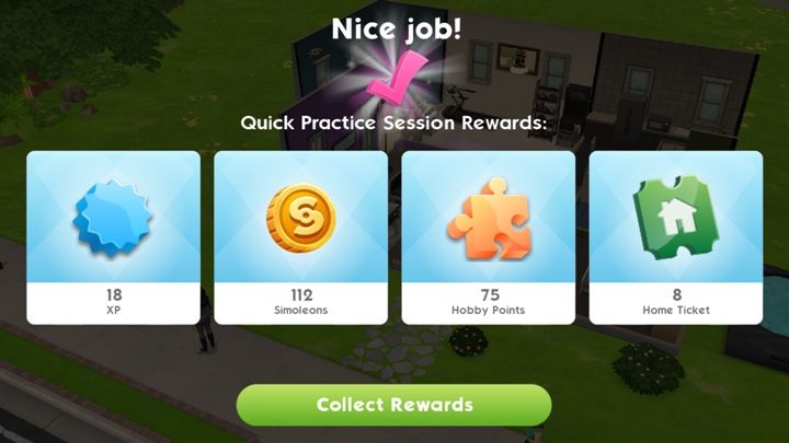 The Sims Mobile features three types of free tickets - home tickets, super home tickets, and special home tickets - Tickets | Money and tickets - Money and tickets - The Sims Mobile Game Guide