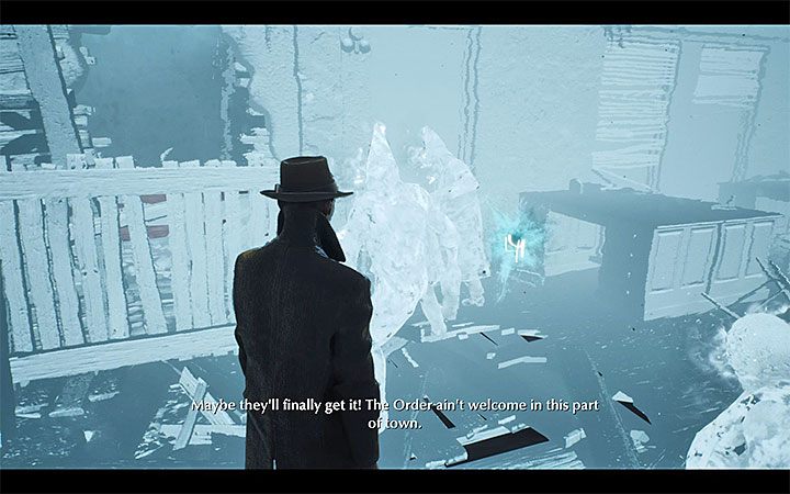 After getting rid of enemies, start exploring the building - Nosedive | The Sinking City walkthrough - Main cases - The Sinking City Guide