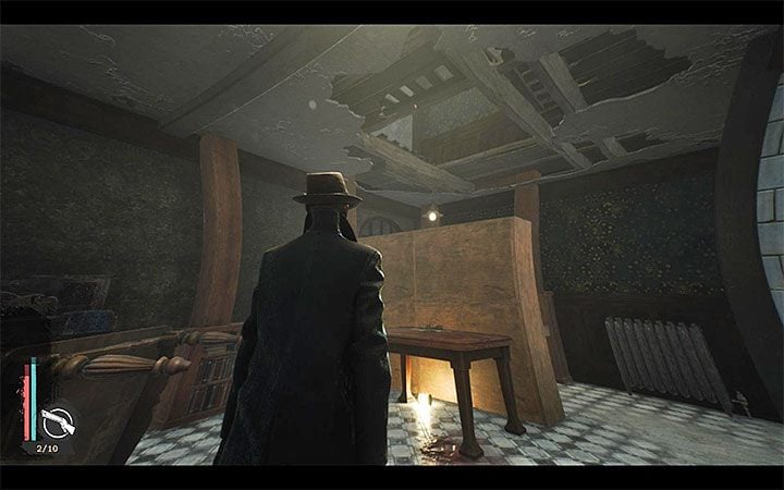 You can now examine the new rooms - Nosedive | The Sinking City walkthrough - Main cases - The Sinking City Guide