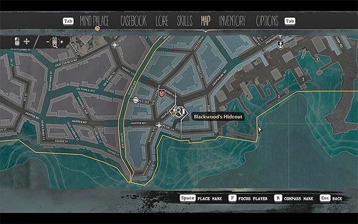 Leave The Orion Club (you can destroy another lock in the staircase) - Nosedive | The Sinking City walkthrough - Main cases - The Sinking City Guide