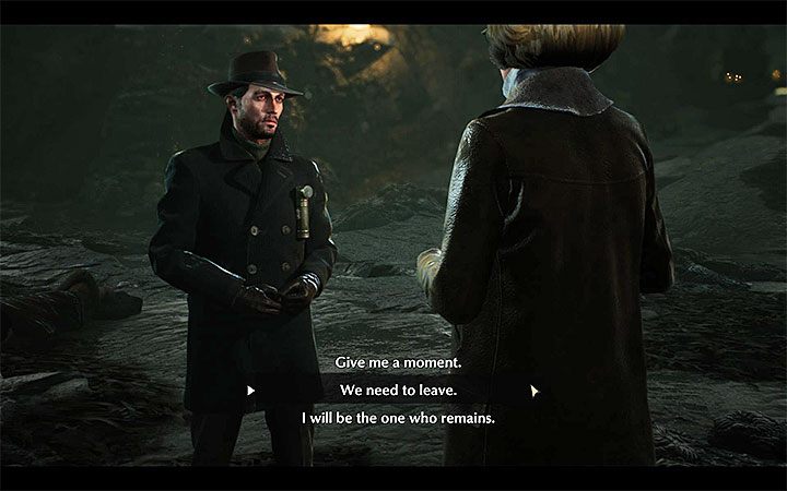 Initiate a new conversation with Harriet Dough - Nosedive | The Sinking City walkthrough - Main cases - The Sinking City Guide