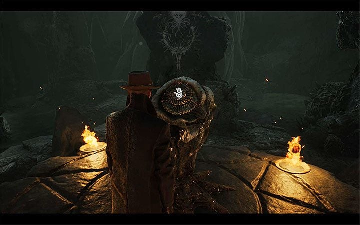 No matter how you behaved, walk near the altar and click on it - Nosedive | The Sinking City walkthrough - Main cases - The Sinking City Guide