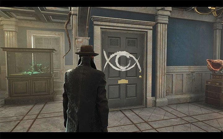 At the end, go back to the first floor of the estate - Deal with the Devil | The Sinking City walkthrough - Main cases - The Sinking City Guide