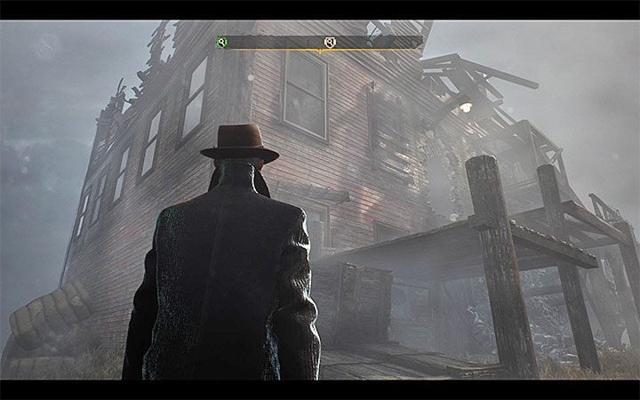 The surroundings of the monolith are already 100% explored - Into the Depths | The Sinking City walkthrough - Main cases - The Sinking City Guide