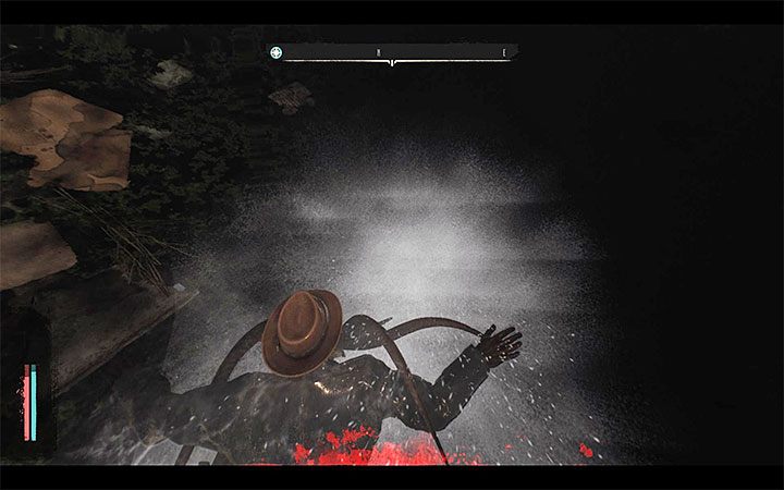 Reed can swim, though it is never a good idea to jump into the water - Starting tips for The Sinking City - Basics - The Sinking City Guide