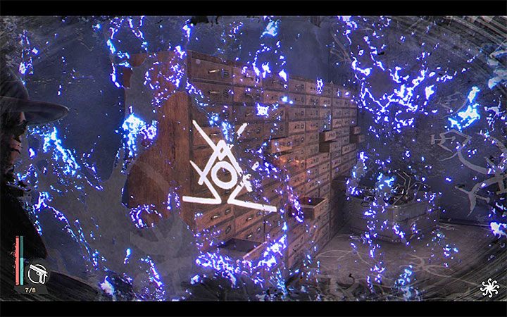 Distortions usually occur when you are exploring locations marked with a magnifying glass - Starting tips for The Sinking City - Basics - The Sinking City Guide