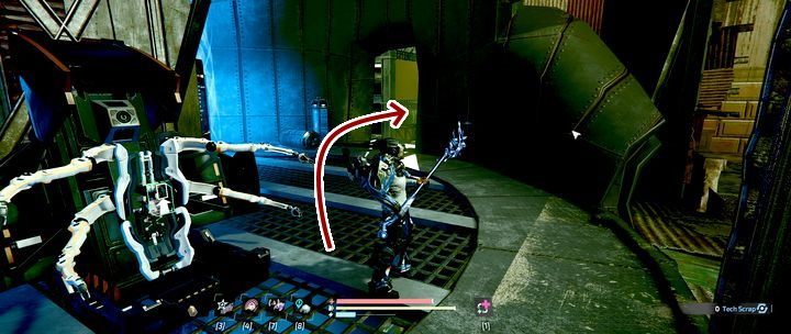 From here, follow the side passage to the sewers - Port Nixon - The Drug Lord | The Surge 2 Walkthrough - Main story - The Surge 2 Guide