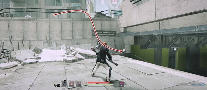 Drone module for tag painting - Tag Attack | Side mission in The Surge 2 - Side quests - The Surge 2 Guide