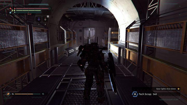 Begin the stage and use the stairs to reach the top - Research Zone | The Surge Walkthrough - Walkthrough - The Surge Game Guide