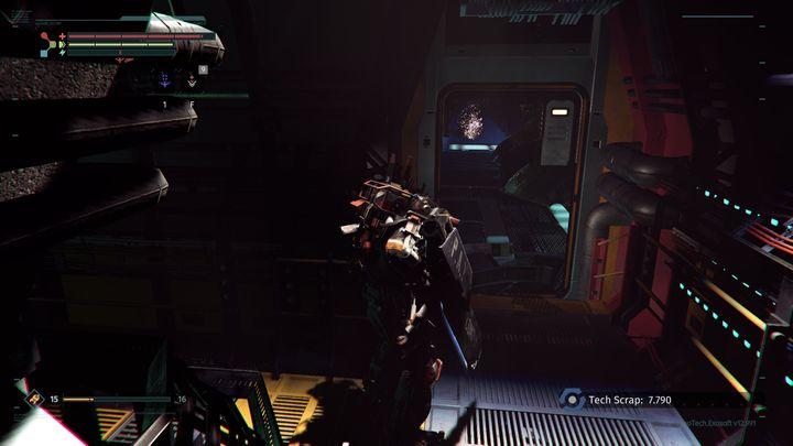 Deal with some enemies (including a drone) and get to the other part of the room - Research Zone | The Surge Walkthrough - Walkthrough - The Surge Game Guide