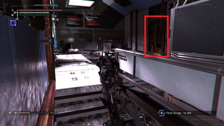 Take the items and return to the bottom - The Nucleus | The Surge Walkthrough - Walkthrough - The Surge Game Guide