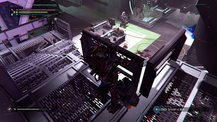 The first room with opponents in the location - Where to find nanocores in The Surge? - FAQ - The Surge Game Guide