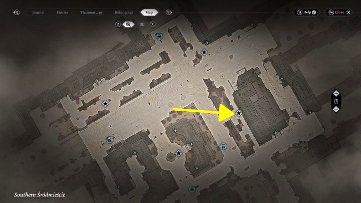 Urban Secrets: The viewpoint is in the eastern part of Southern Srodmiescie, near the grounds where the sewage system is being built - The Thaumaturge: All Stereoscopic Photographs map - The Thaumaturge: Secrets and Collectibles - The Thaumaturge Guide