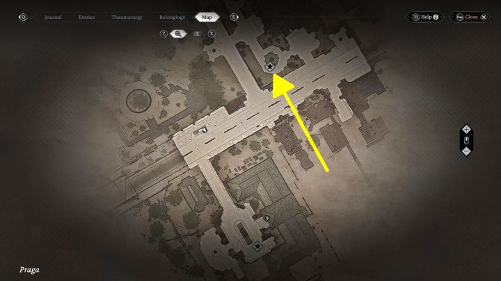 Urban Secrets: The viewpoint is before the entrance to the Orthodox Church, in the northern part of Praga district - The Thaumaturge: All Stereoscopic Photographs map - The Thaumaturge: Secrets and Collectibles - The Thaumaturge Guide