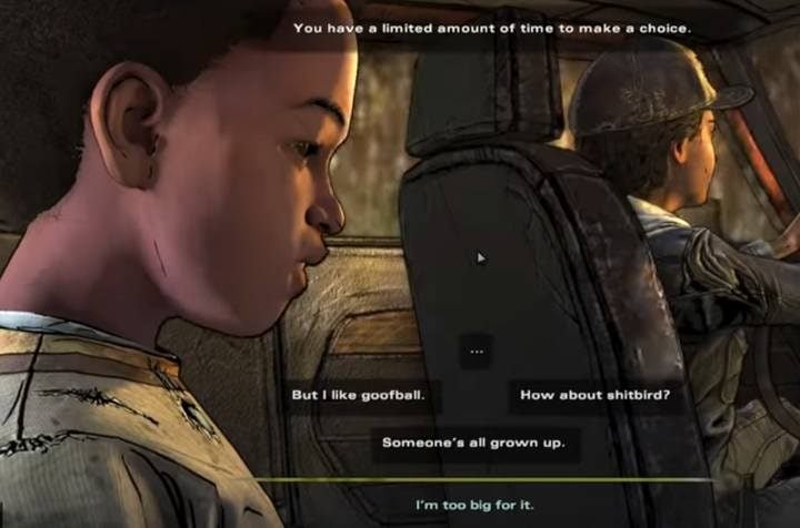 While playing with the gamepad, use the pre-assigned buttons or D-PAD to choose dialogue options. On the PC version use mouse instead. - Chapter 1 | Episode 1 of The Walking Dead The Final Season - Episode 1 - Done Running - The Walking Dead The Final Season Game Guide