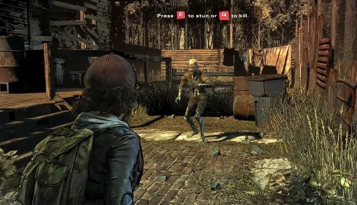 If there are two zombies charging you, you will not be able to defeat them without using knockout on one of them. - Chapter 1 | Episode 1 of The Walking Dead The Final Season - Episode 1 - Done Running - The Walking Dead The Final Season Game Guide
