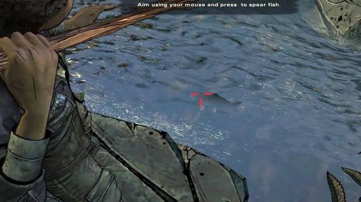 If you do not miss, you will get the trophy - press the button only when the crosshair turns red. - Chapter 2 | Episode 1 of The Walking Dead The Final Season - Episode 1 - Done Running - The Walking Dead The Final Season Game Guide