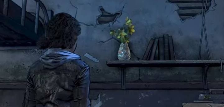 Put the decorative items in your room before you blow out the candle. - Chapter 2 | Episode 1 of The Walking Dead The Final Season - Episode 1 - Done Running - The Walking Dead The Final Season Game Guide