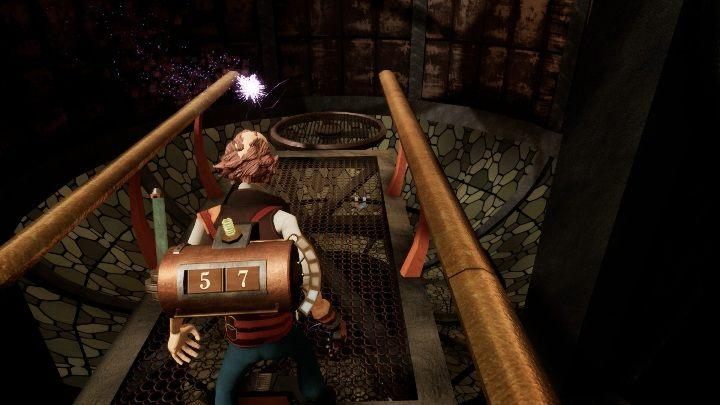 After leaving the building, you have to go down, after gears - 1st location walkthrough | The Watchmaker - Part 1 - The Watchmaker Game Guide