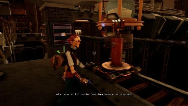 Return quickly to the top and jump on the red button - Solution to riddles in first location | The Watchmaker - Part 1 - The Watchmaker Game Guide