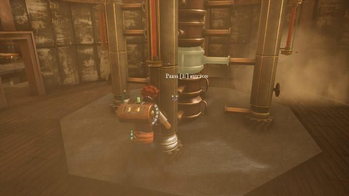 The next valve on the right side corresponds to the third pipe from the bottom - Solution to riddles in first location | The Watchmaker - Part 1 - The Watchmaker Game Guide