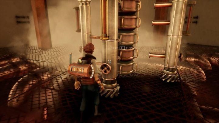 When you take out 3 elements and place them on the machine, you can start to move the valves - Solution to riddles in first location | The Watchmaker - Part 1 - The Watchmaker Game Guide