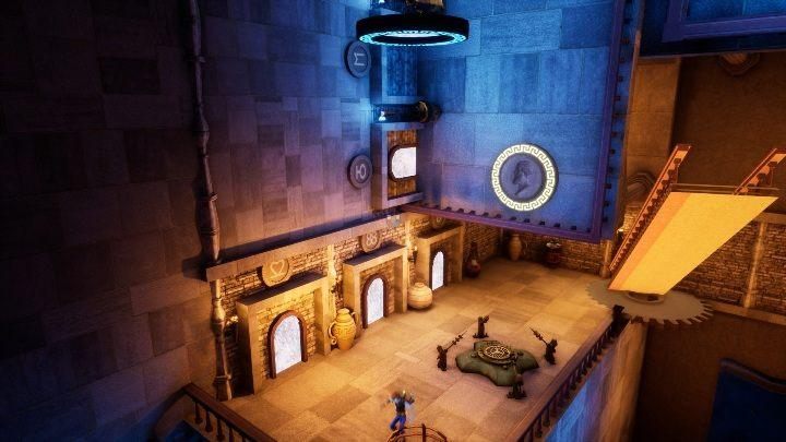 At the beginning you have to enter the portals in the right order - 2nd location walkthrough | The Watchmaker - Part 2 - The Watchmaker Game Guide