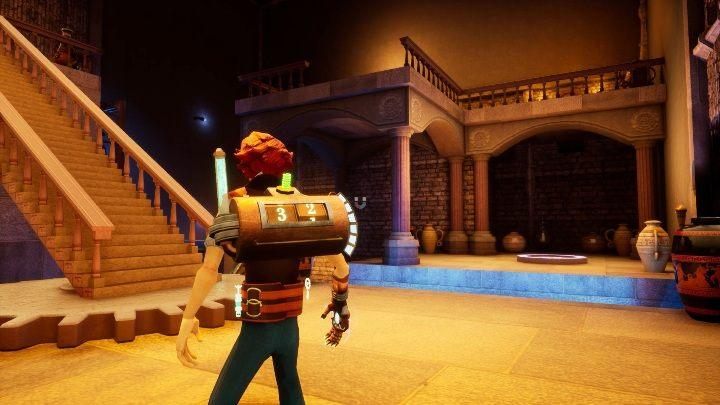 Then go down, put a shadow on one button with the sign of the twins, go calmly on the pipe and stand on the other - 2nd location walkthrough | The Watchmaker - Part 2 - The Watchmaker Game Guide